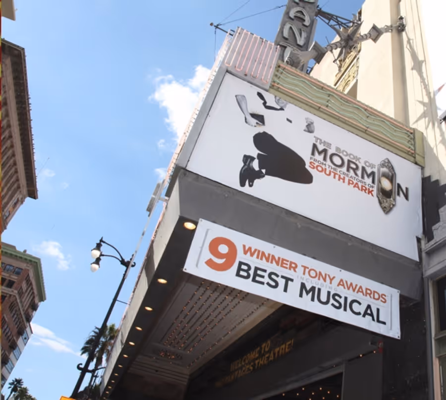 Photo Flash: Annette Bening at THE BOOK OF MORMON Actors Fund Benefit Performance in LA Image
