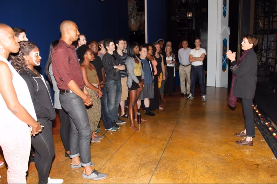 Photo Flash: Annette Bening at THE BOOK OF MORMON Actors Fund Benefit Performance in LA Image
