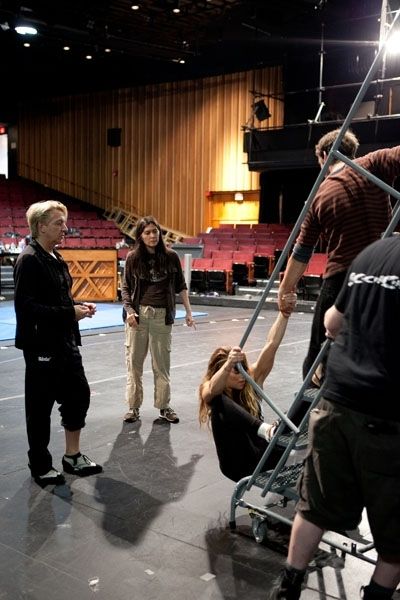 Chet Walker and Diane Paulus
 Photo