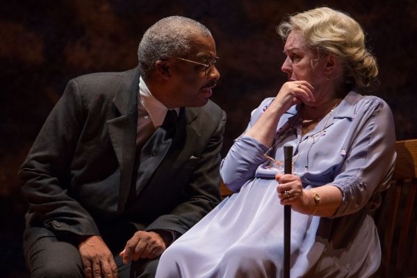 Don Warrington (Hoke Coleburn) and Gwen Taylor (Daisy Werthan) Photo