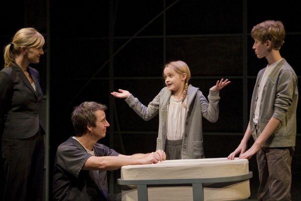 From left to right: Diana Dresser (Mother), Timothy McCracken (Father), Amelia Modesi Photo