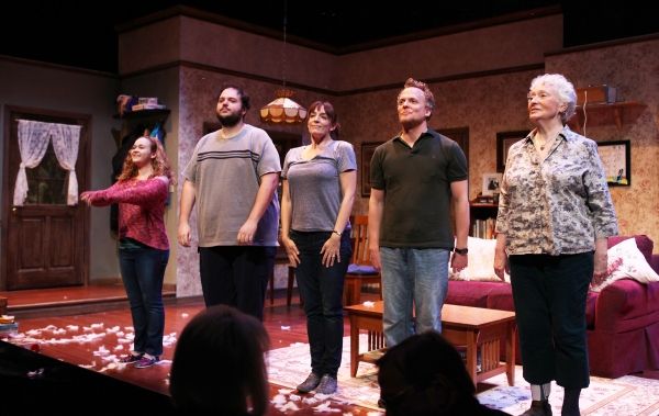 Jacey Powers, Daniel Everidge, Julia Murney, Daniel Pearce and Celia Howard Photo