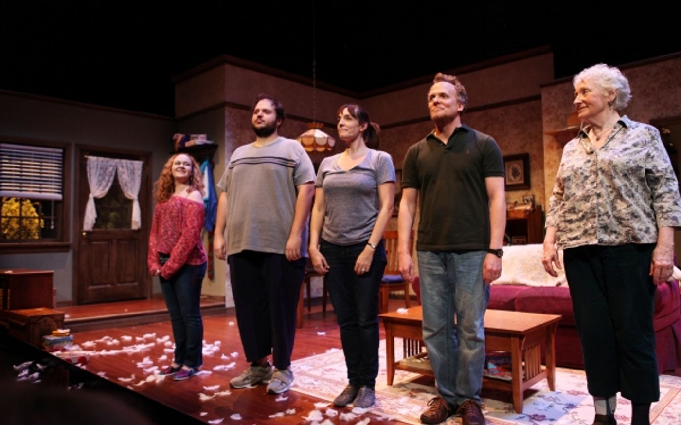 Photo Coverage: Inside FALLING's  Opening Night Curtain Call  Image