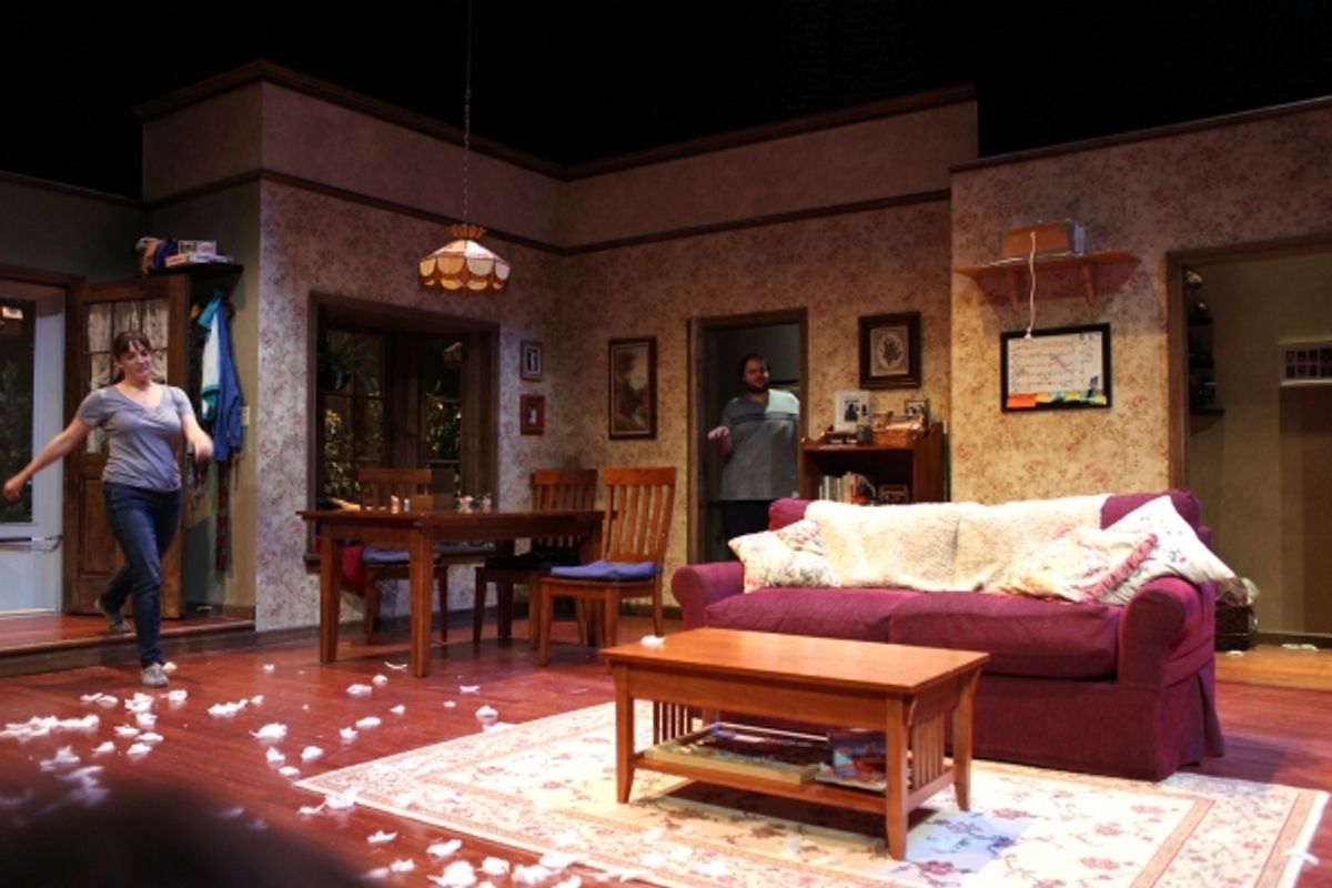 Julia Murney and Daniel Everidge  at 