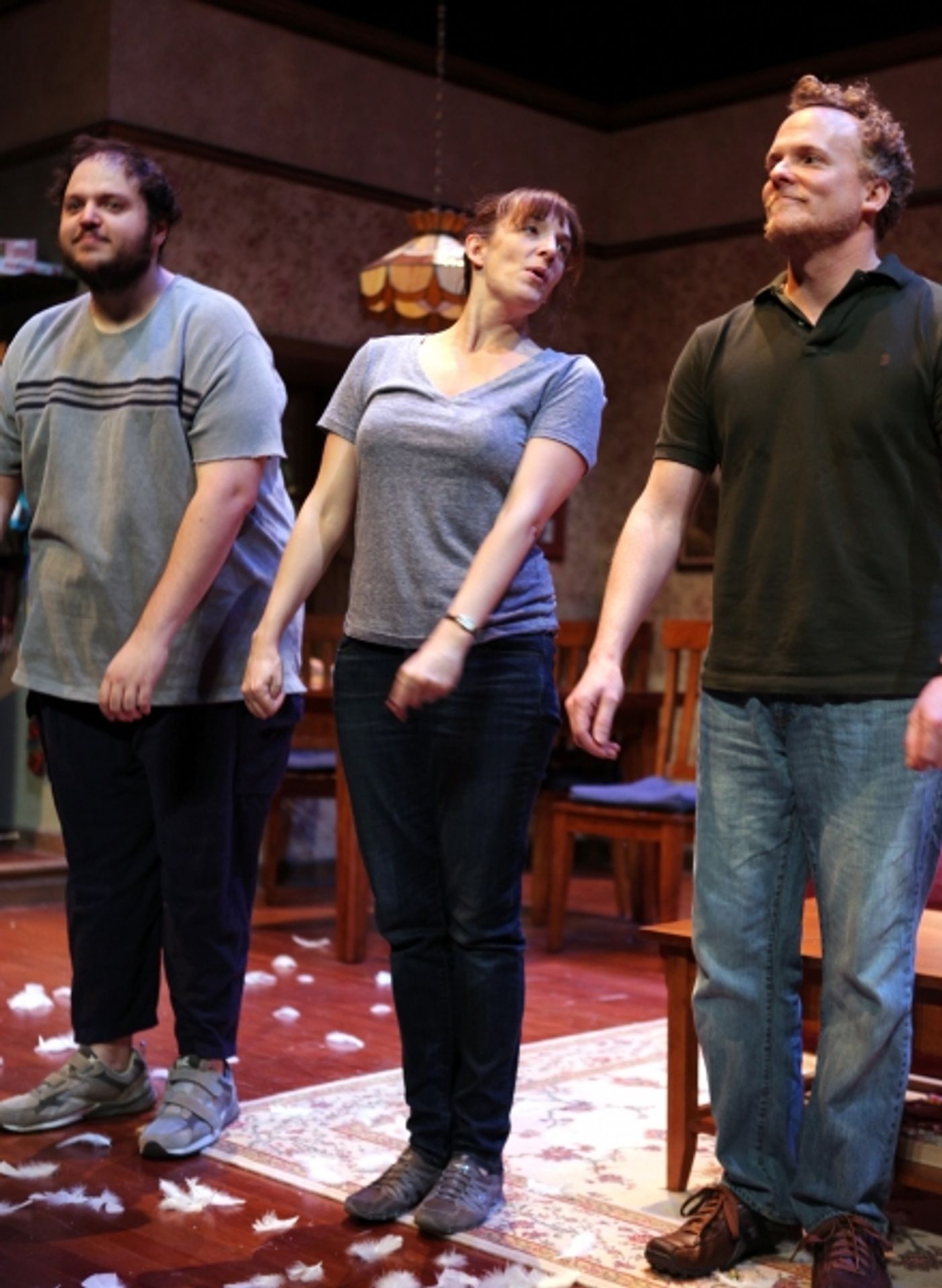 Photo Coverage: Inside FALLING's  Opening Night Curtain Call  Image