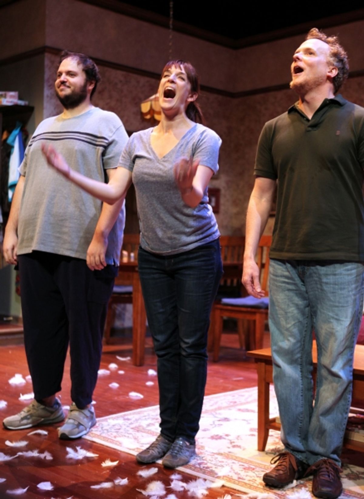 Daniel Everidge, Julia Murney and Daniel Pearce
 at 