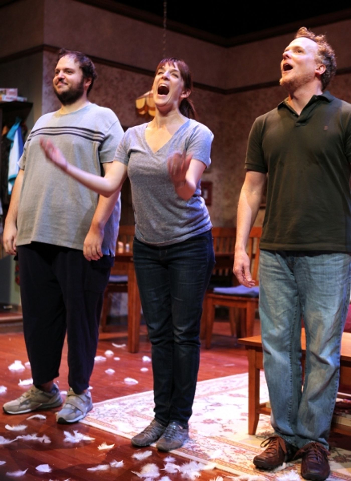 Photo Coverage: Inside FALLING's  Opening Night Curtain Call  Image