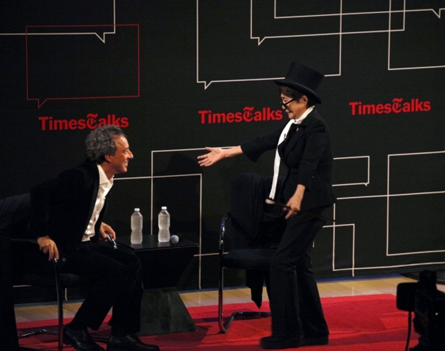 Photo Coverage: Yoko Ono Visits TimesTalks Image