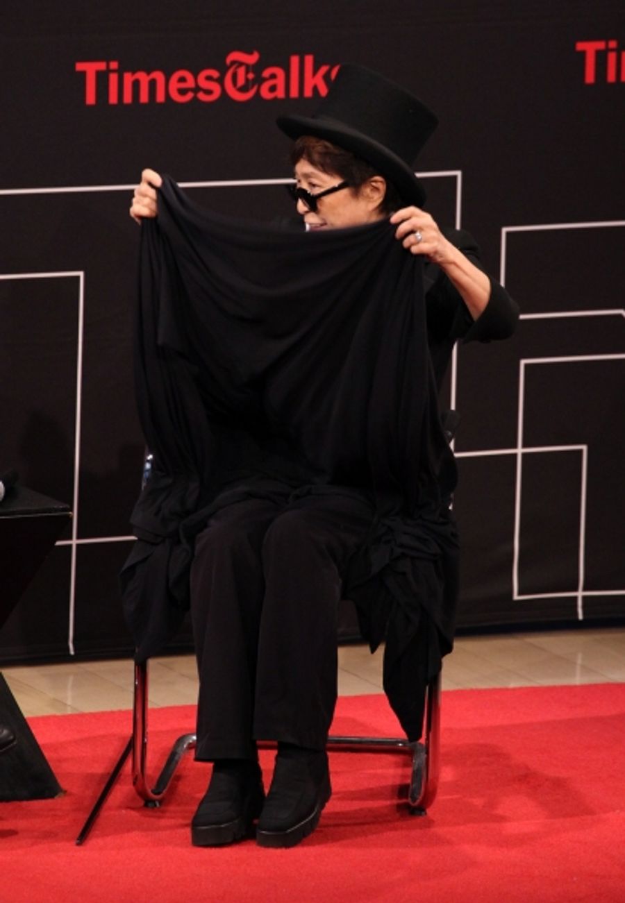 Photo Coverage: Yoko Ono Visits TimesTalks Image