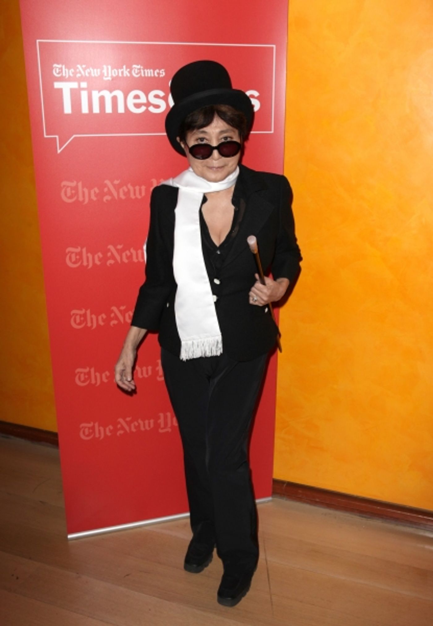 Photo Coverage: Yoko Ono Visits TimesTalks  Image