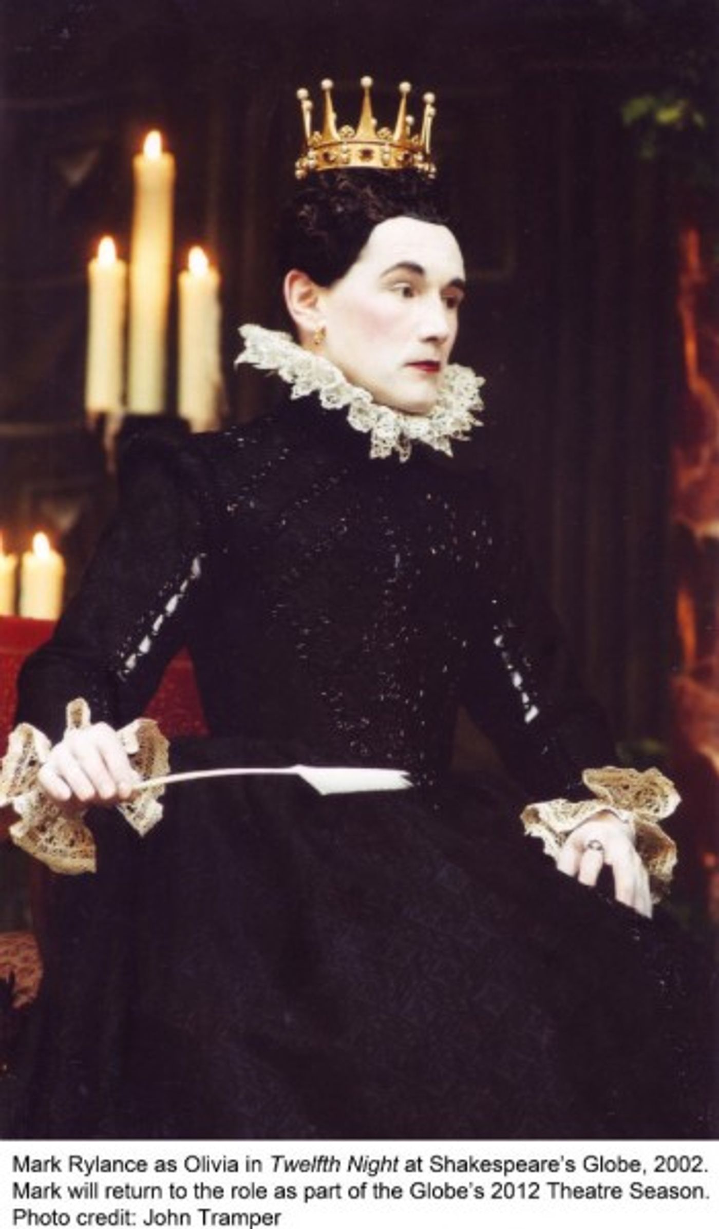 Photo Flash: First Look at Mark Rylance and More Returning to the Apollo Theatre in TWELFTH NIGHT  Image