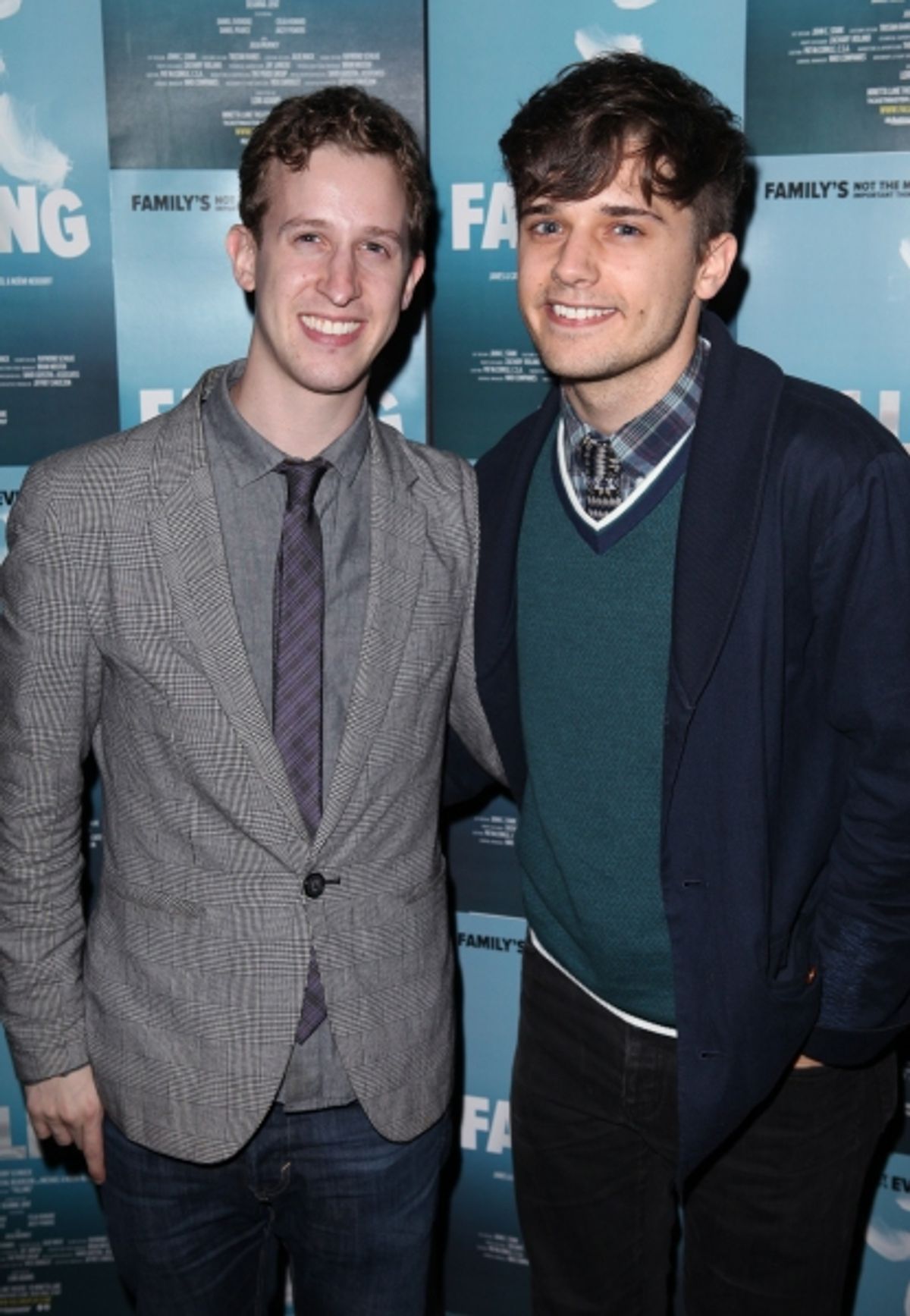 Alex Wyse and Andy Mientus at 