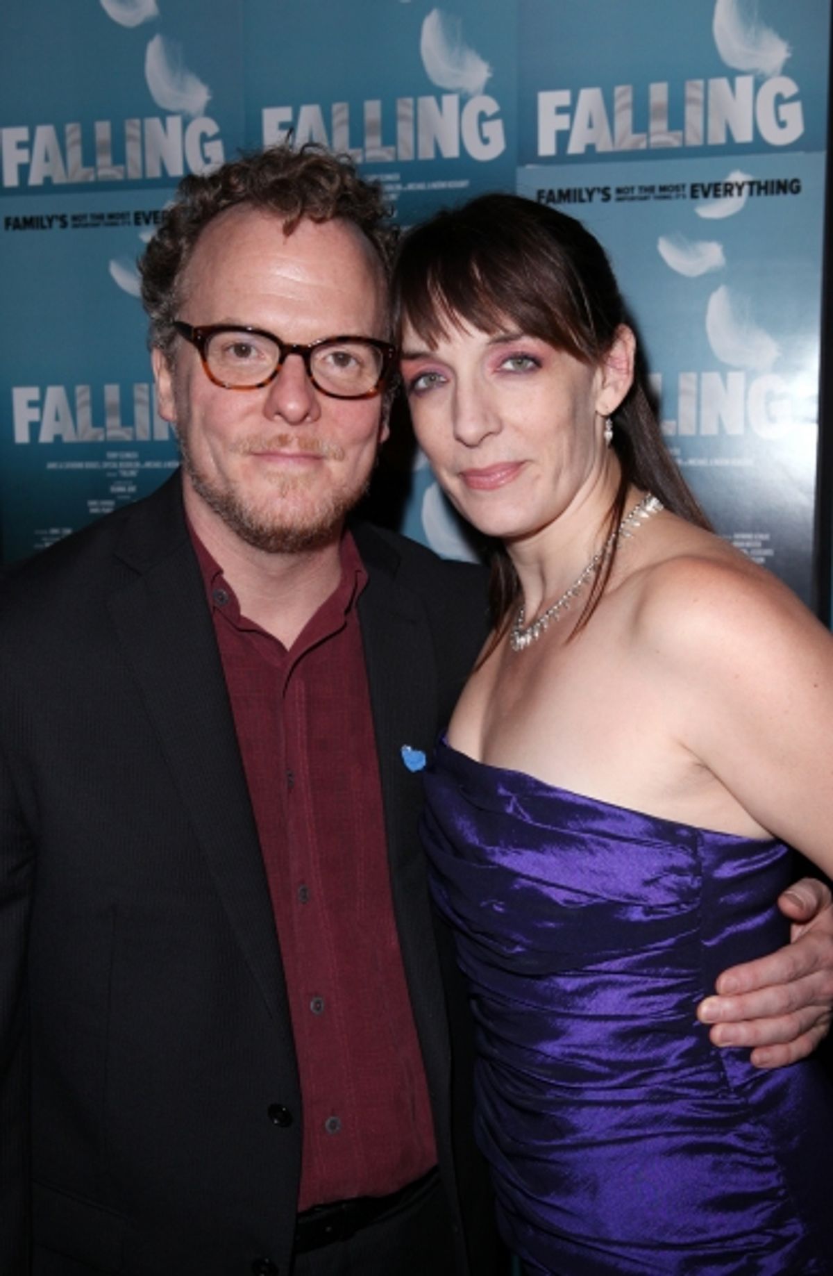 Daniel Pearce and Julia Murney
 at 