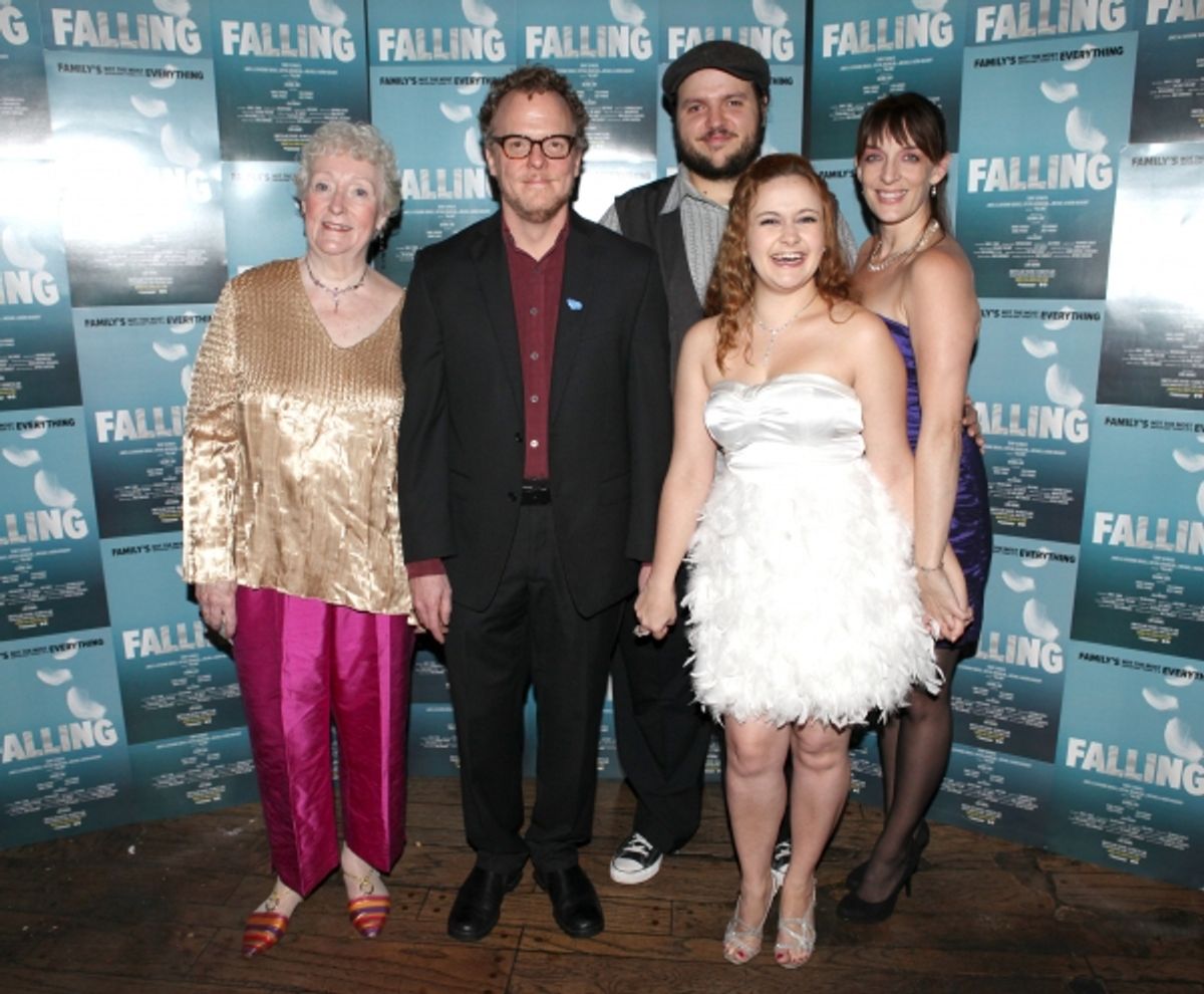   attending the Off-Broadway Opening Night Performance After Party for 'Falling' at Knickerbocker Bar & Grill on October 15, 2012 in New York City. at 