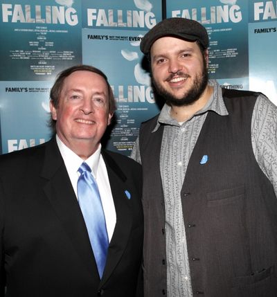 Producer Terry Schnuck and Daniel Everidge
 Photo
