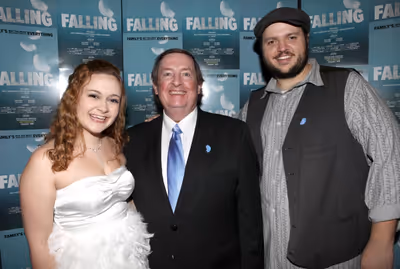 Jacey Powers, Producer Terry Schnuck and Daniel Everidge 
 Photo
