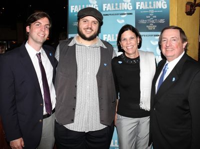 Daniel Everidge and Producer Terry Schnuck & family 
 Photo
