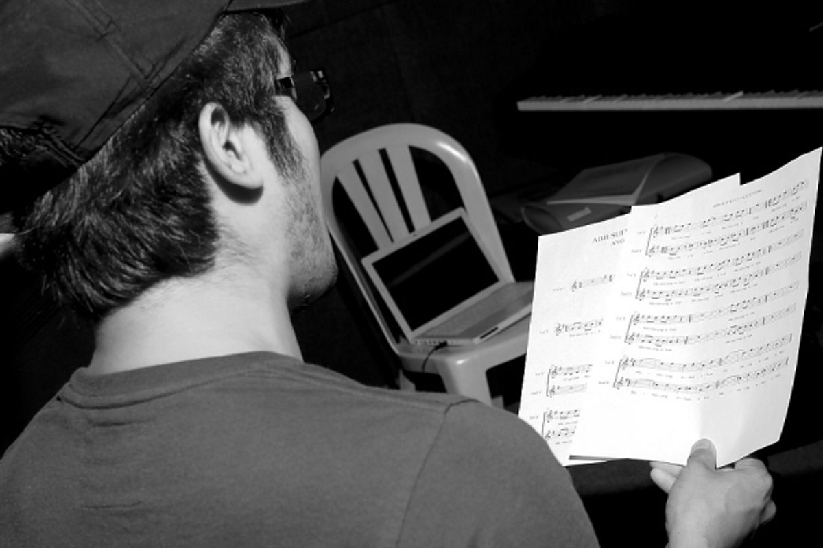 The Philippine Opera Company rehearses for the restaging of ANG BAGONG HARANA.
 at 