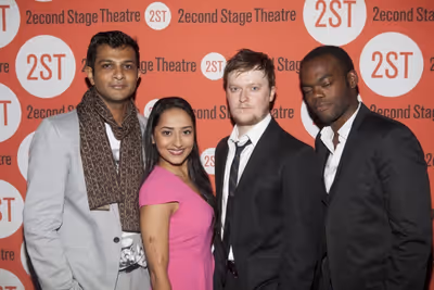 Utkarsh Ambudkar, Nitya Vidyasagar, Steven Boyer and William Jaskson Harper Photo