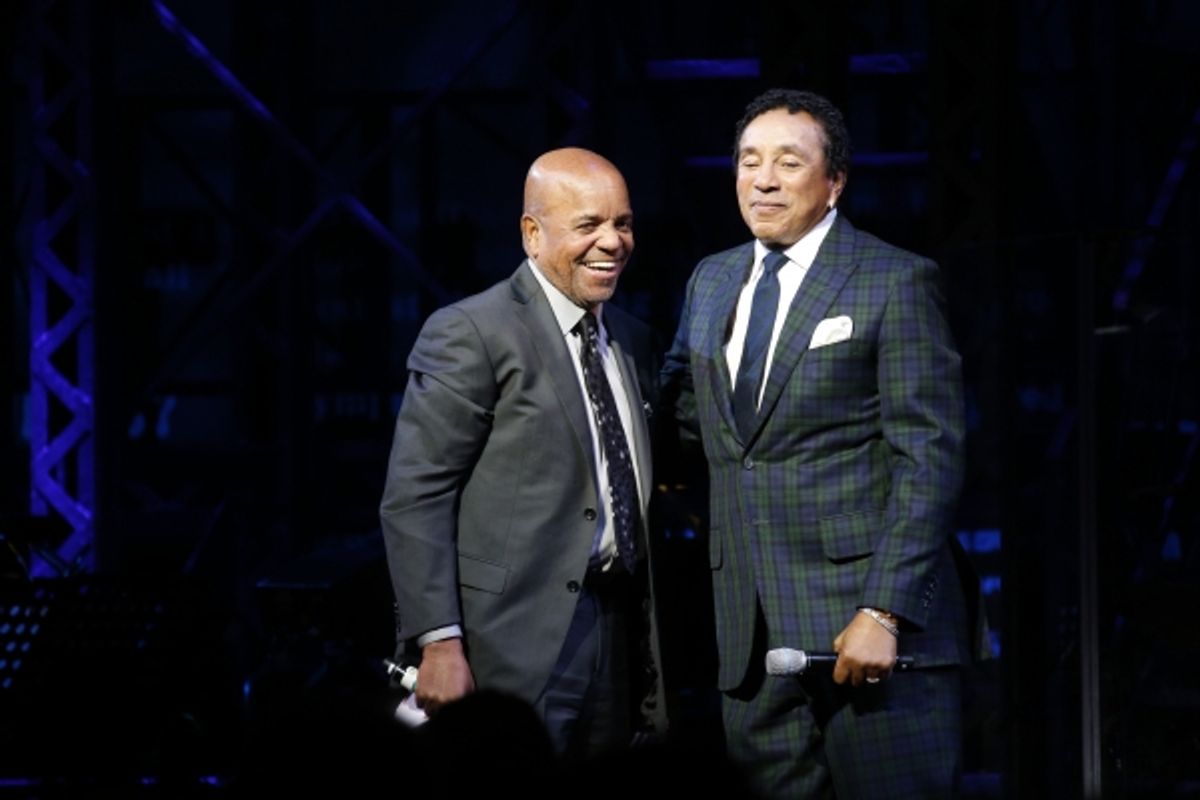 Berry Gordy and Smokey Robinson at 