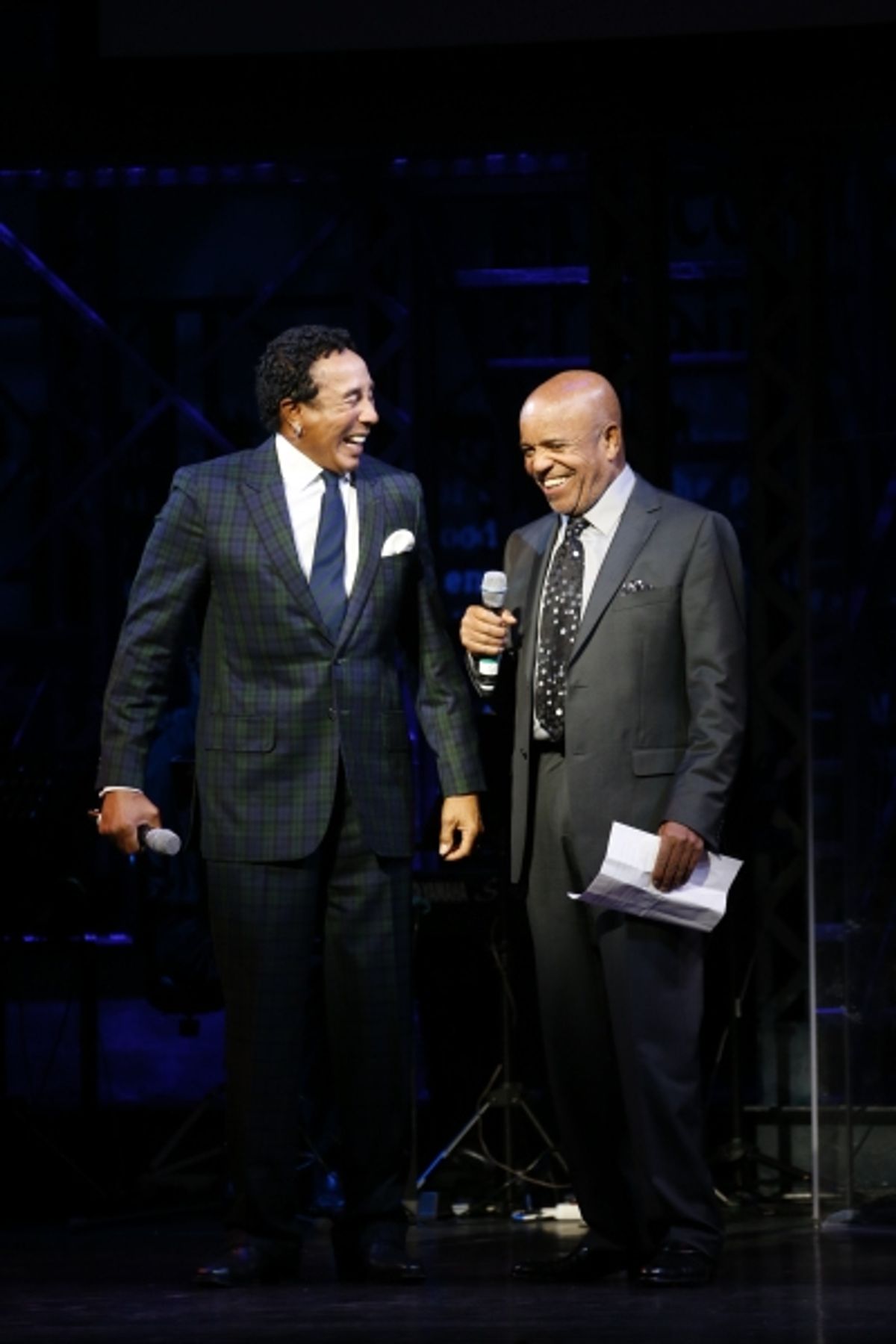 Smokey Robinson and Berry Gordy at 