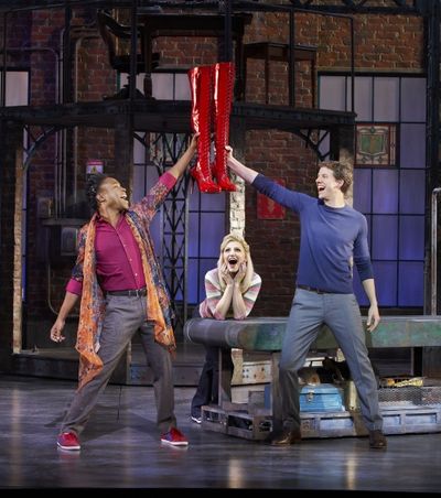 Billy Porter, Annaleigh Ashford and Stark Sands Photo