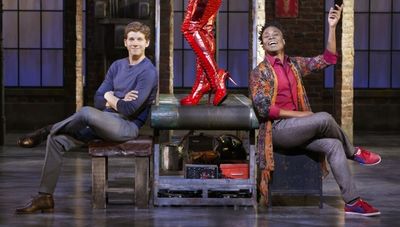 Stark Sands and Billy Porter Photo
