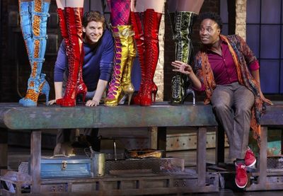 Stark Sands and Billy Porter Photo