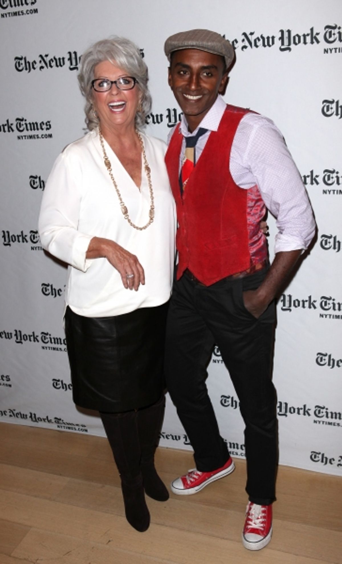 Paula Dean and Marcus Samuelsson  at 