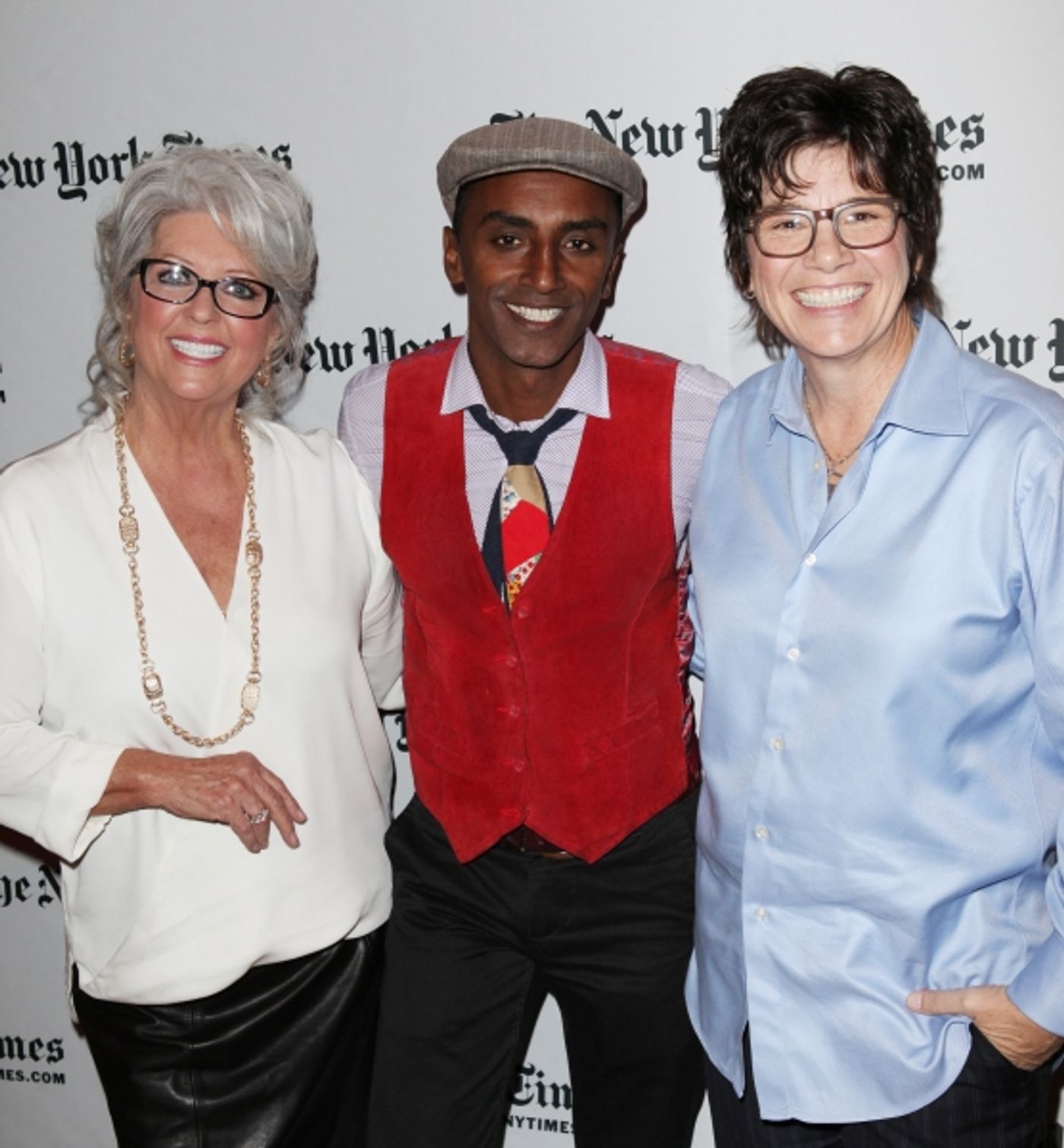 Photo Coverage: Backstage at TimesTalks with Paula Dean and Marcus Samuelsson  Image