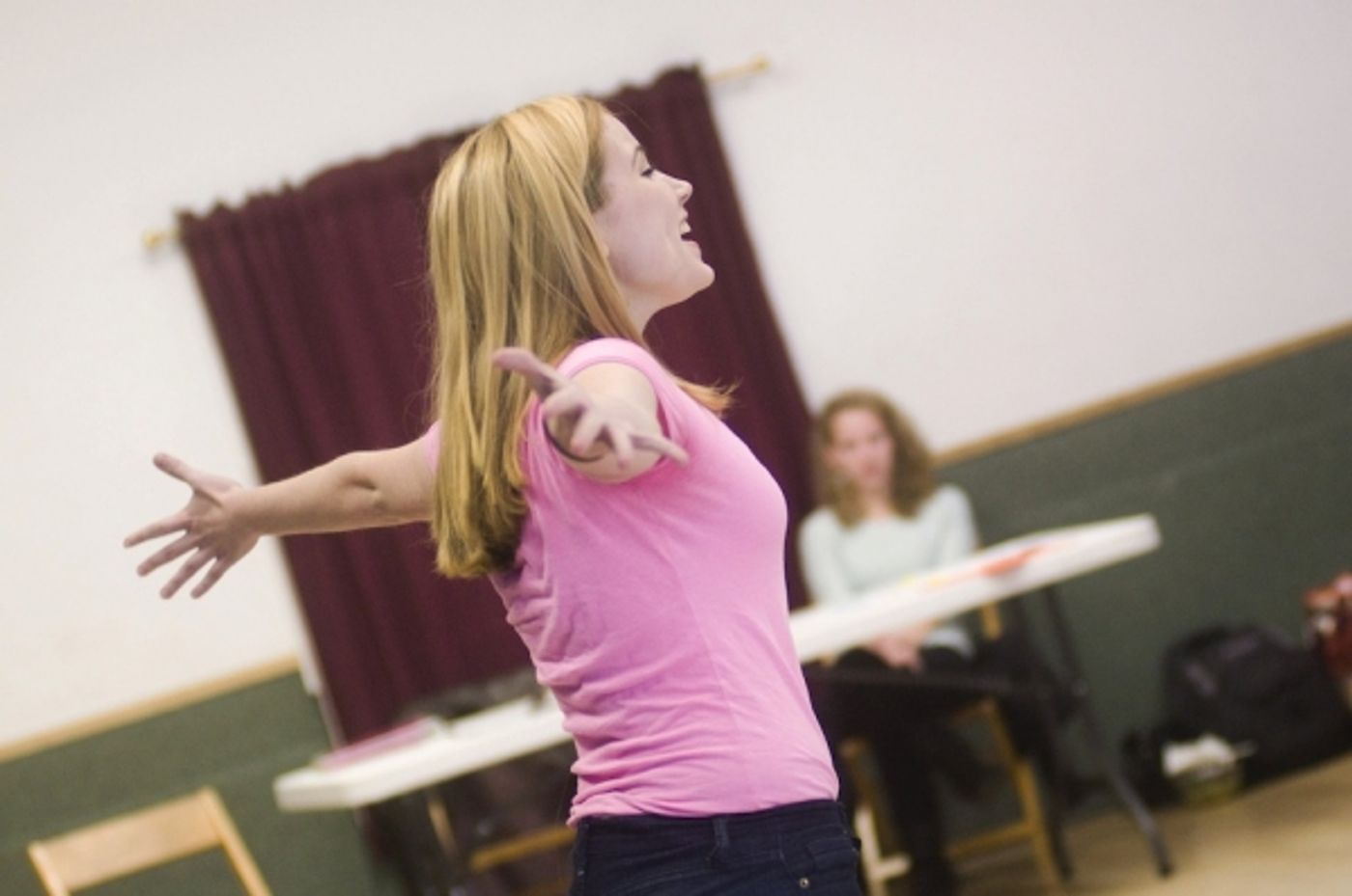 Photo Flash: Christian Borle Teaches Musical Theatre Master Class at Broadway Workshop  Image