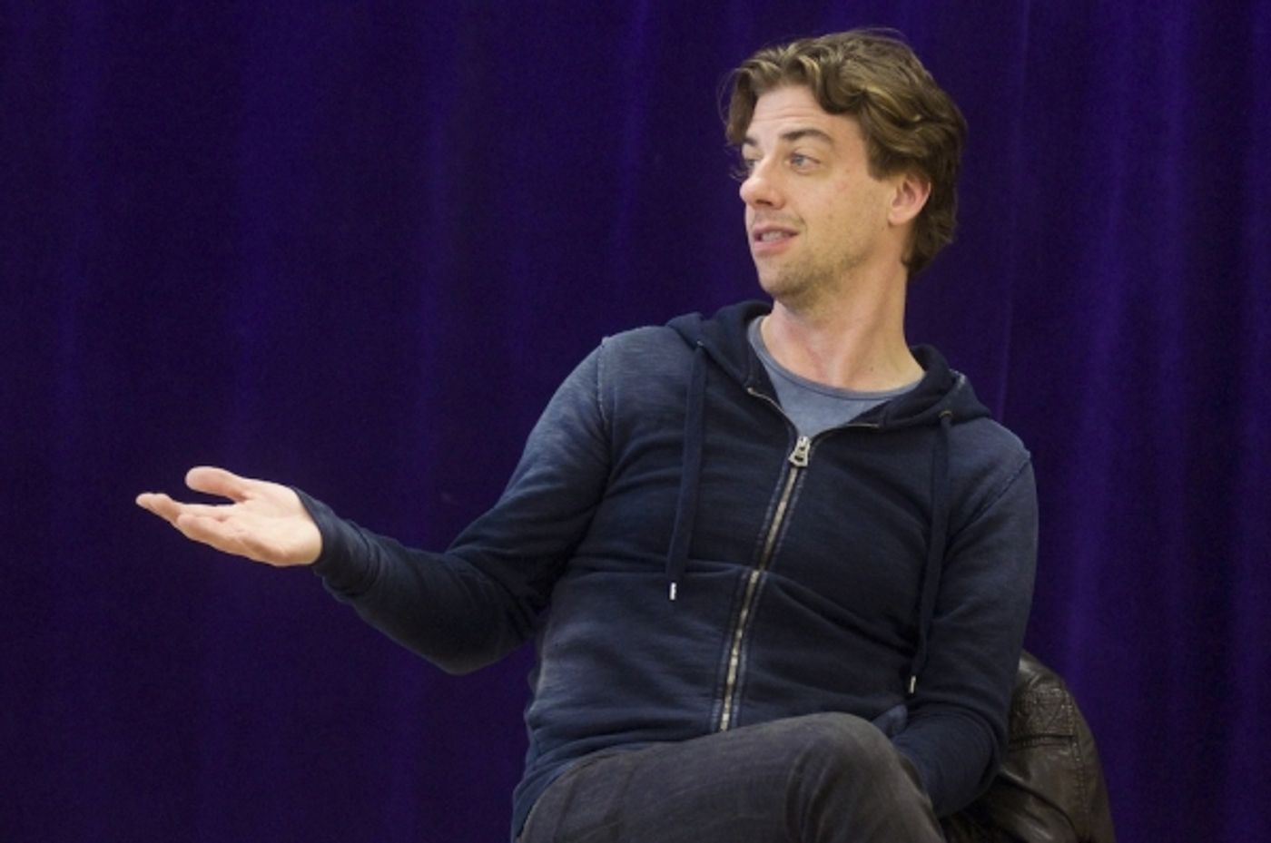 Photo Flash: Christian Borle Teaches Musical Theatre Master Class at Broadway Workshop  Image