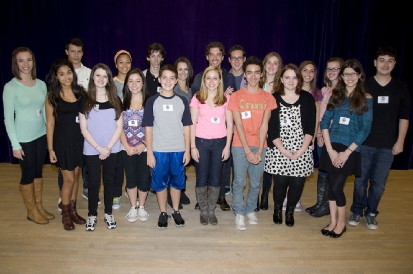 Photo Flash: Christian Borle Teaches Musical Theatre Master Class at Broadway Workshop  Image