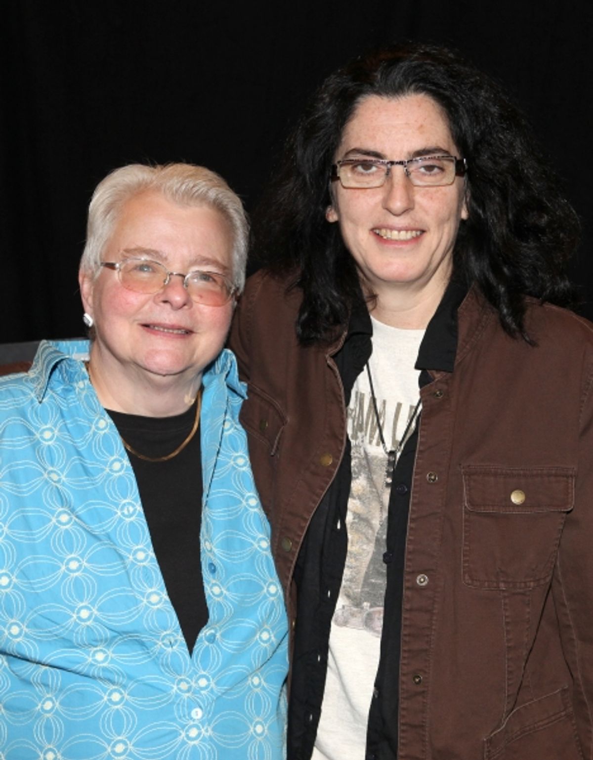 playwright Paula Vogel and director Tina Landau at 