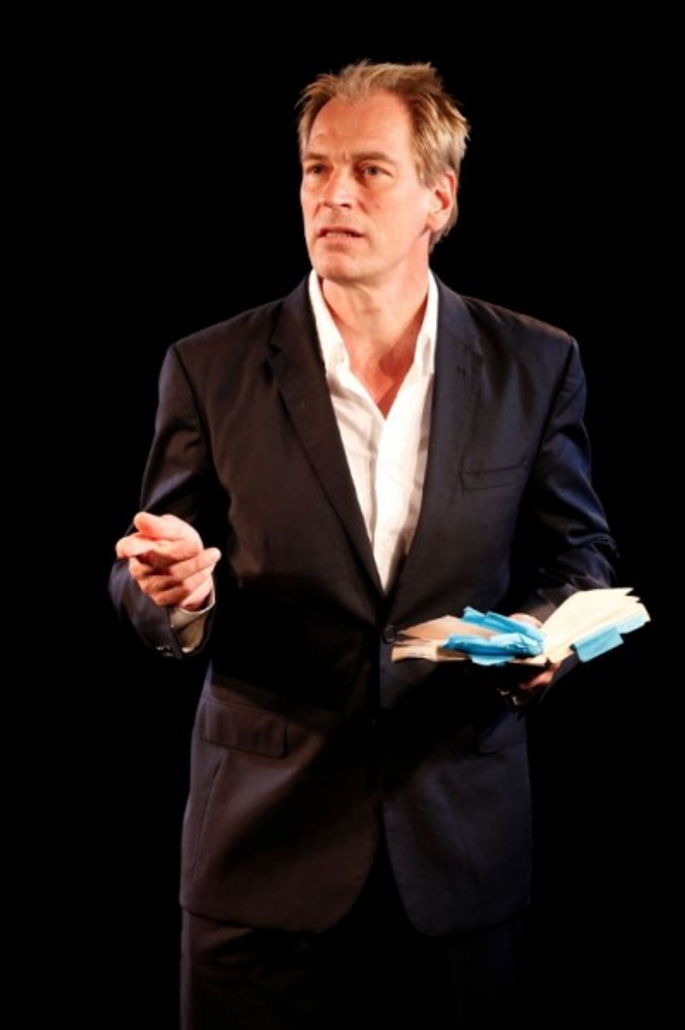 Photo Flash: Julian Sands in A CELEBRATION OF HAROLD PINTER, Opening Tonight at Irish Rep  Image