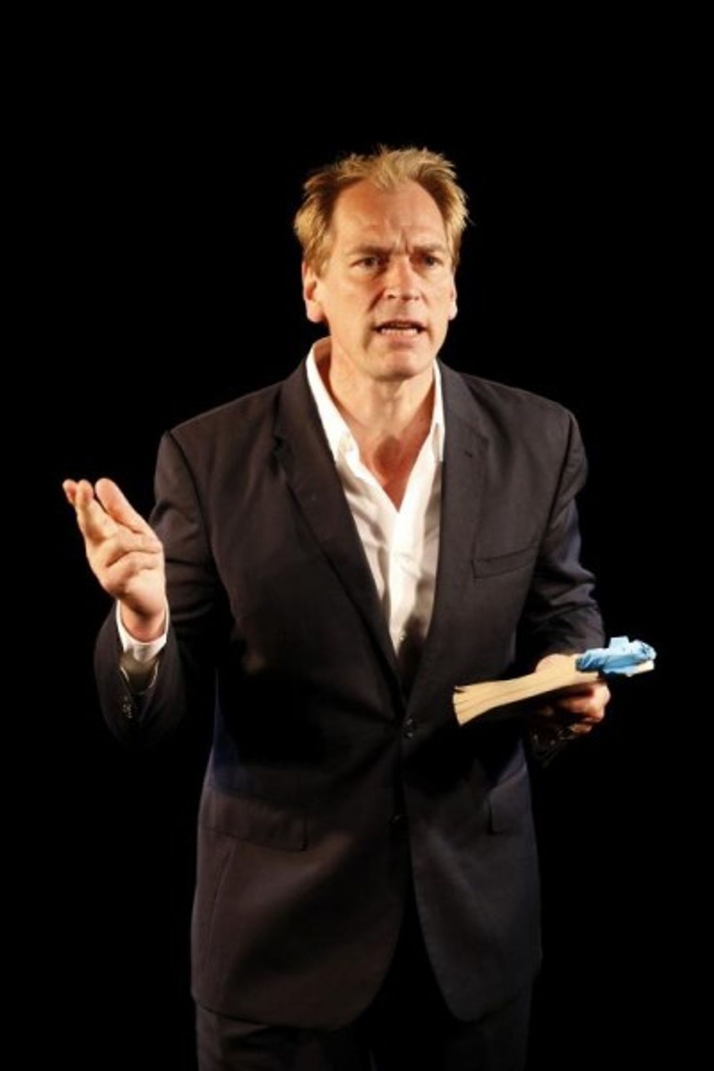 Photo Flash: Julian Sands in A CELEBRATION OF HAROLD PINTER, Opening Tonight at Irish Rep  Image