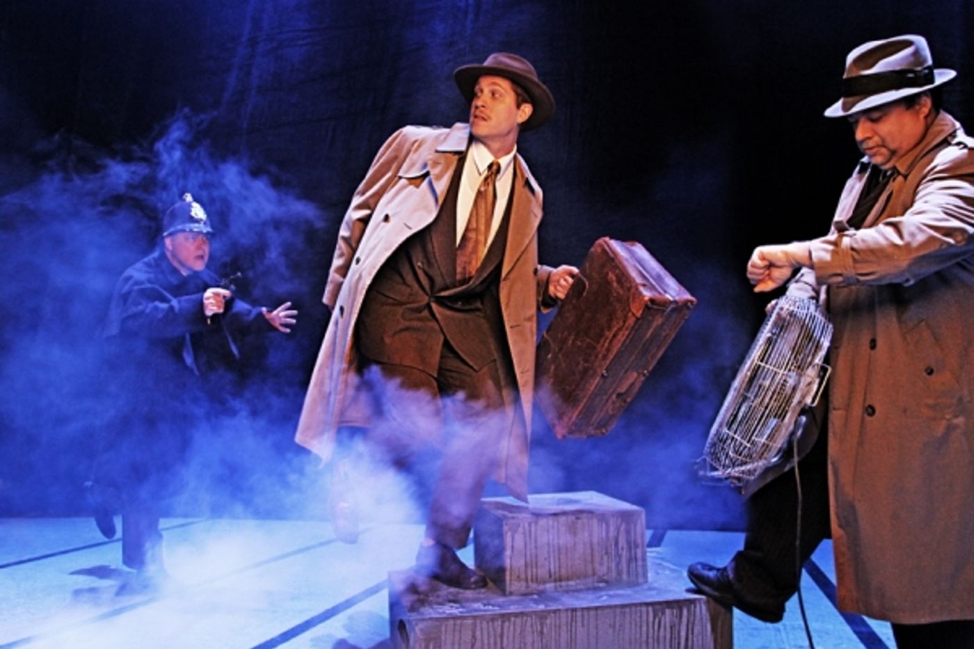 Photo Flash: First Look at Jesse R. Gephart, Tony Hefner and More in Raleigh Little Theatre's 39 STEPS Photo Flash: First Look at Jesse R. Gephart, Tony Hefner and More in Raleigh Little Theatre's 39 STEPS Image