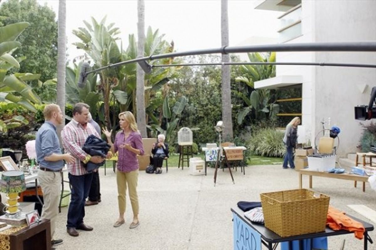 JESSE TYLER FERGUSON, ERIC STONESTREET, JULIE BOWEN    at 