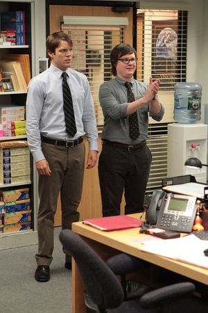 Jake Lacy, Clark Duke @ BroadwayWorld Jake Lacy, Clark Duke Photo