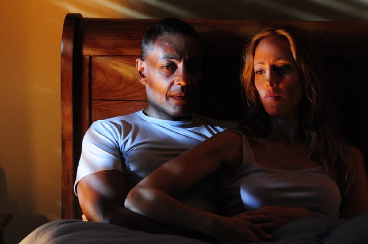 Giancarlo Esposito, Kim Raver at 