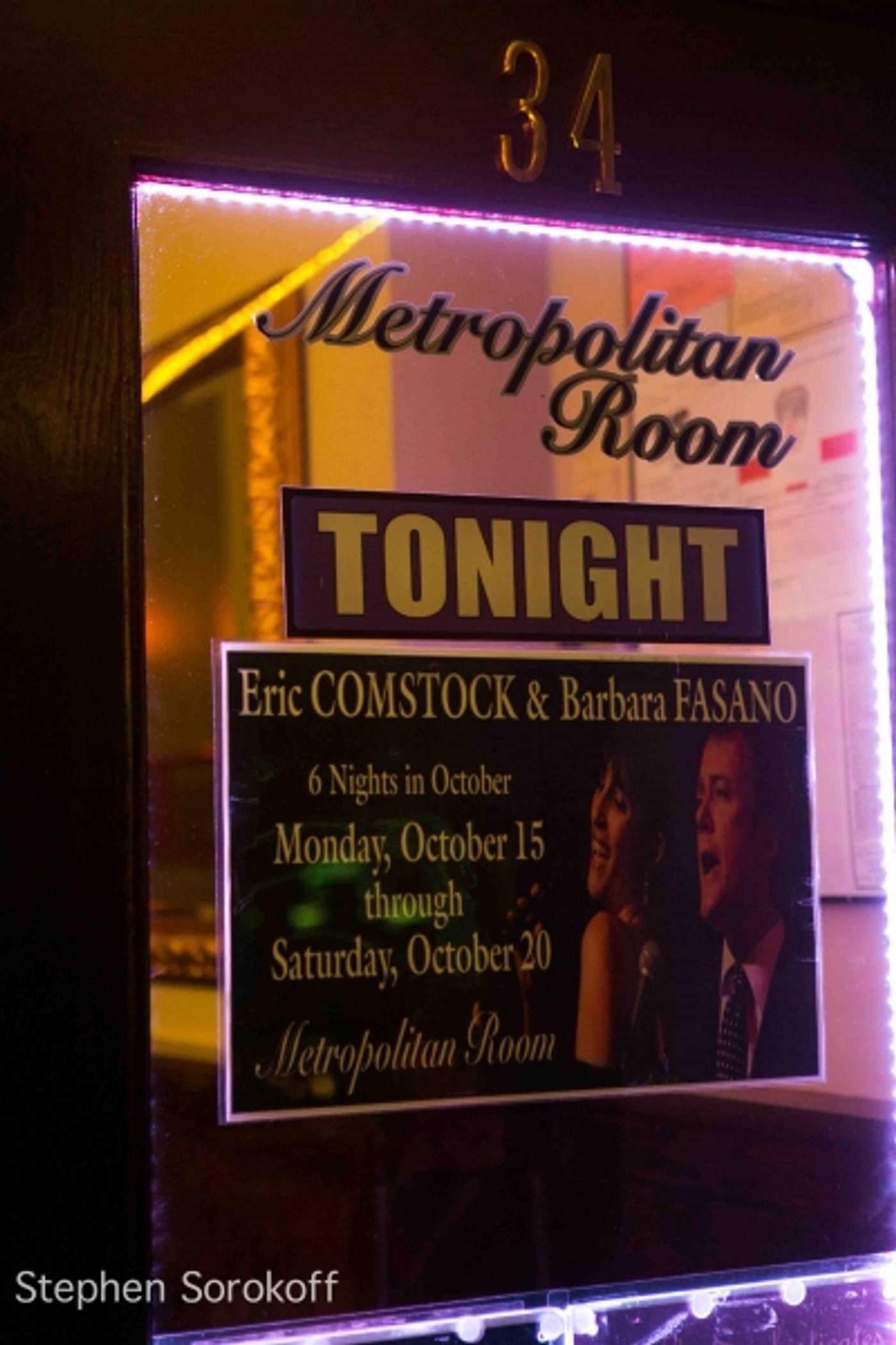 Photo Coverage: Eric Comstock & Barbara Fasano Bring THE NIGHT HAS A THOUSAND EYES to Metropolitan Room Photo Coverage: Eric Comstock & Barbara Fasano Bring THE NIGHT HAS A THOUSAND EYES to Metropolitan Room Image