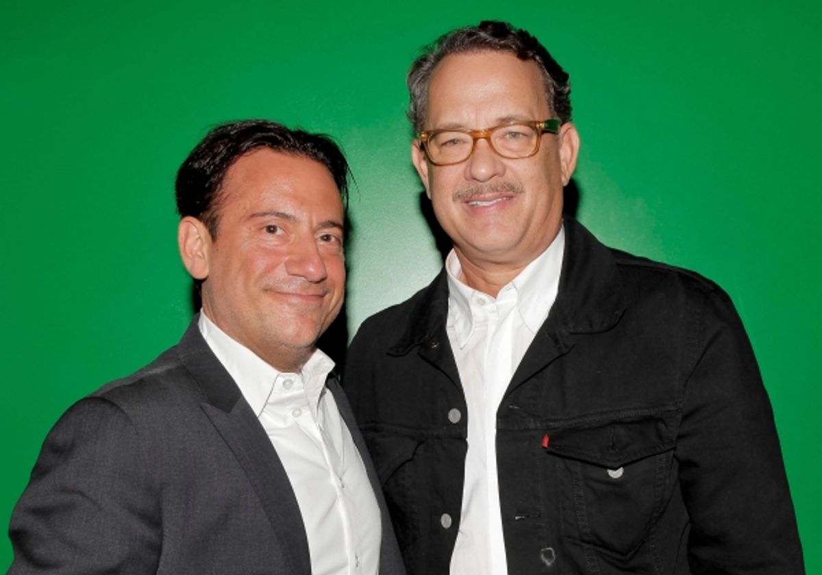 Eugene Pack and Tom Hanks at 