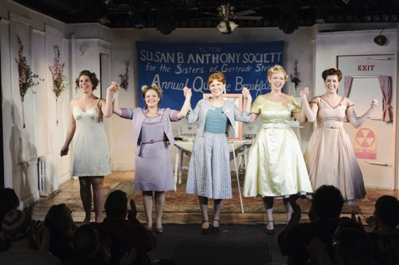 Photo Flash: Inside Opening Night of 5 LESBIANS EATING A QUICHE  Image