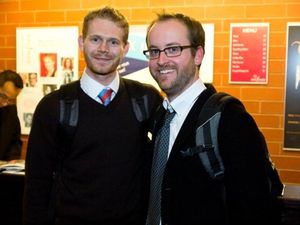 Michael Kooman and Christopher Dimond @ BroadwayWorld Michael Kooman and Christopher Dimond Photo