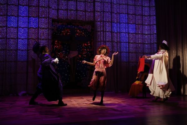 Korey Jackson and Colman Domingo in Wild With Happy, written by Colman Domingo and di Photo