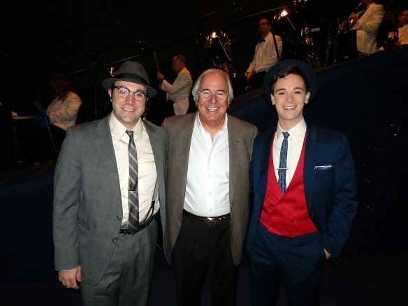 Photo Flash: Frank Abagnale Jr. Meets the Tour Cast of CATCH ME IF YOU CAN  Image