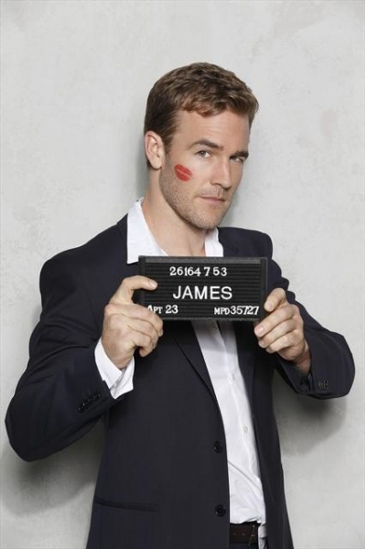 JAMES VAN DER BEEK    at 