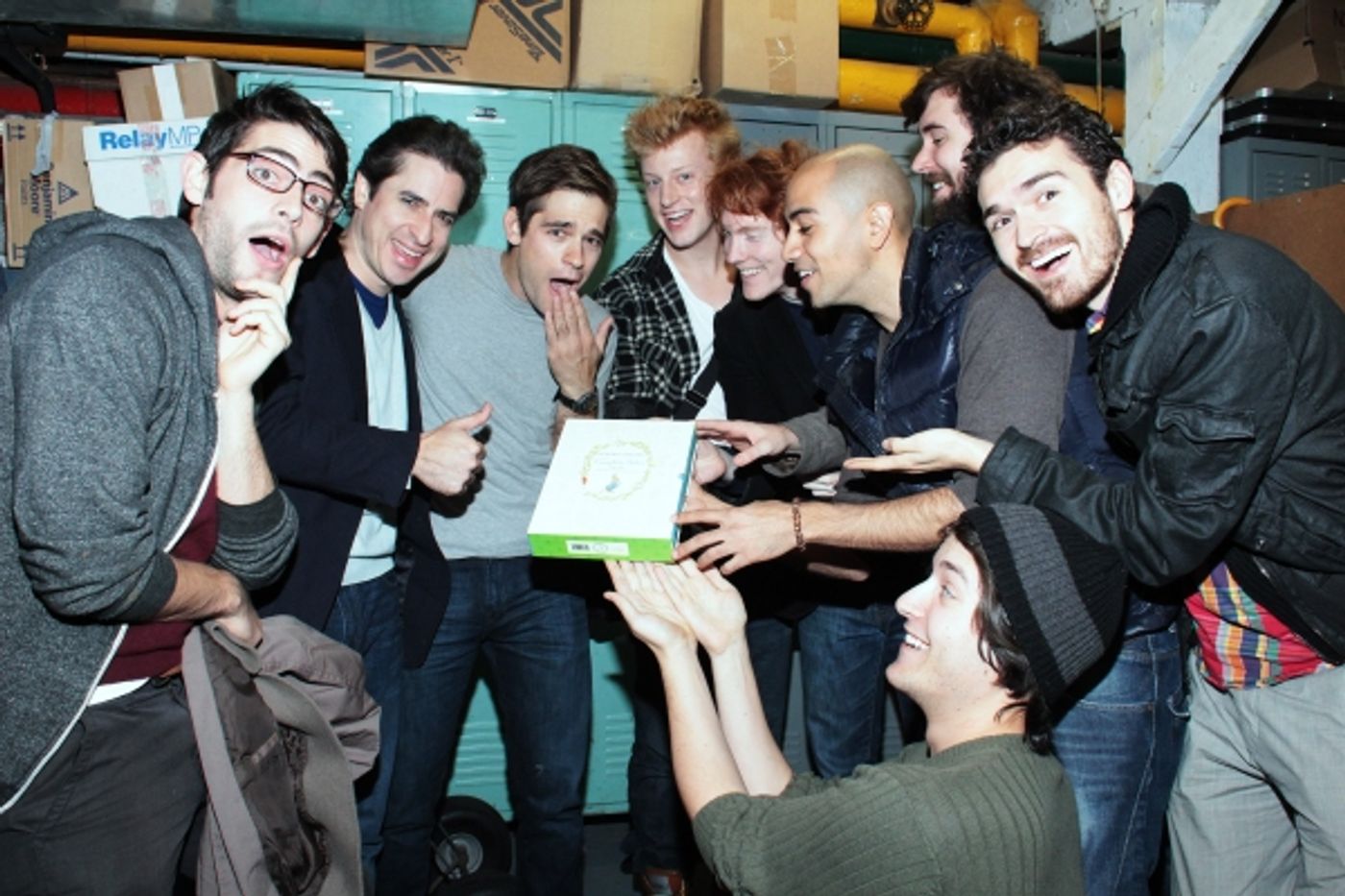 Photo Exclusive: PigPen Theatre Company Boys Visit PETER AND THE STARCATCHER  Image