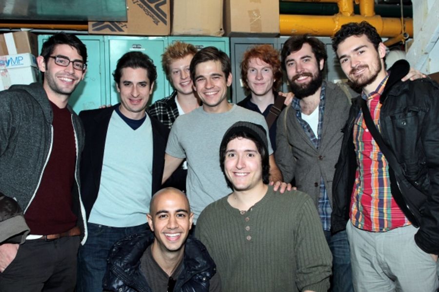 Photo Exclusive: PigPen Theatre Company Boys Visit PETER AND THE STARCATCHER Image