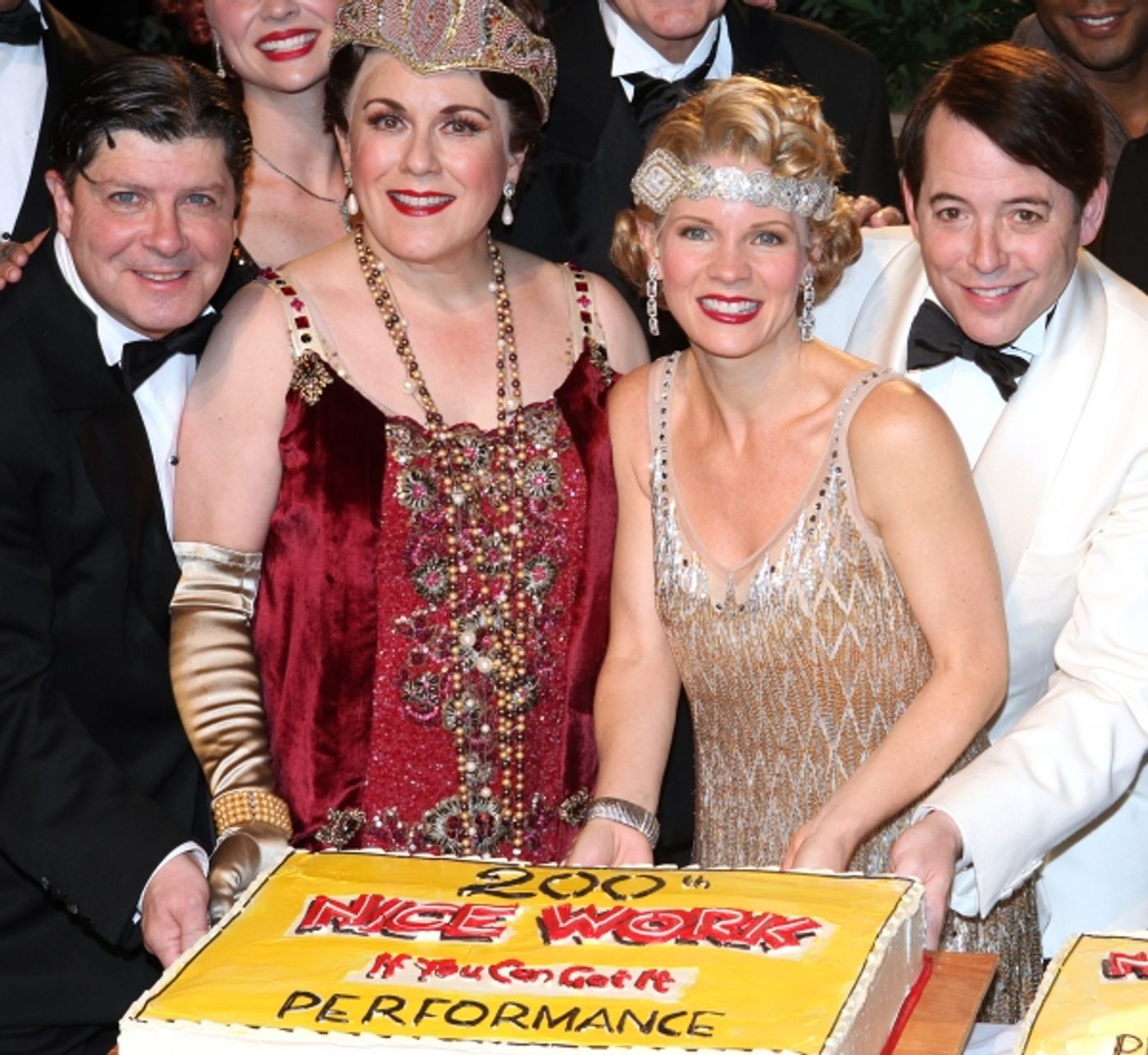 Photo Coverage: NICE WORK IF YOU CAN GET IT Celebrates 200th Performance  Image